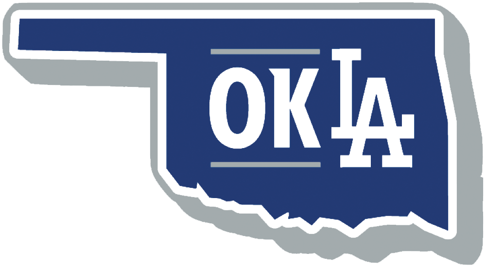 Oklahoma City Dodgers 2015-Pres Alternate Logo 7 vinyl decal